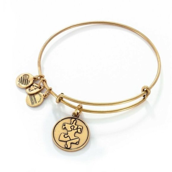 Alex and Ani Jewelry - NWT alex and ani puzzle bracelet